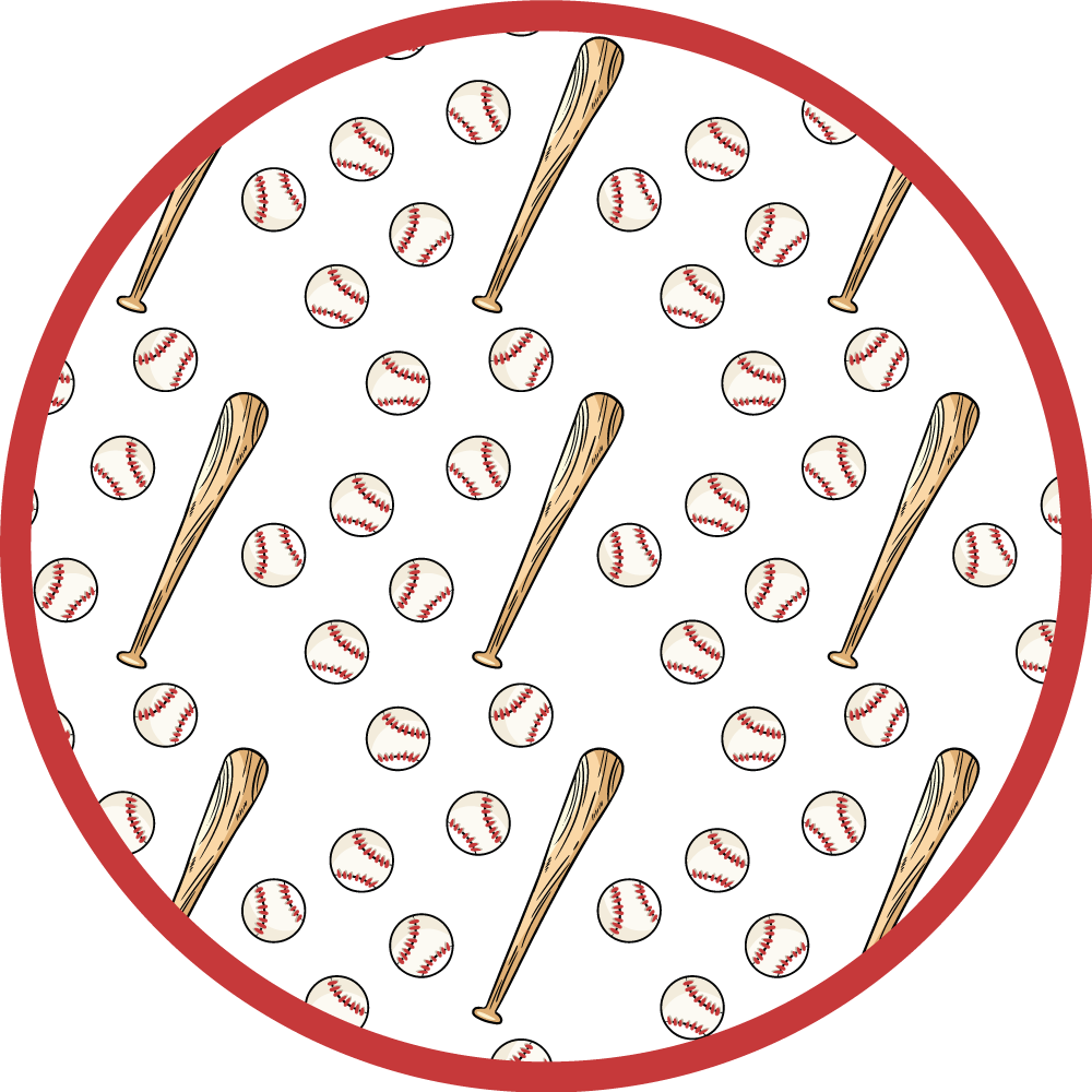 Tappeto vinile giochi divertimento stagione baseball - TenStickers