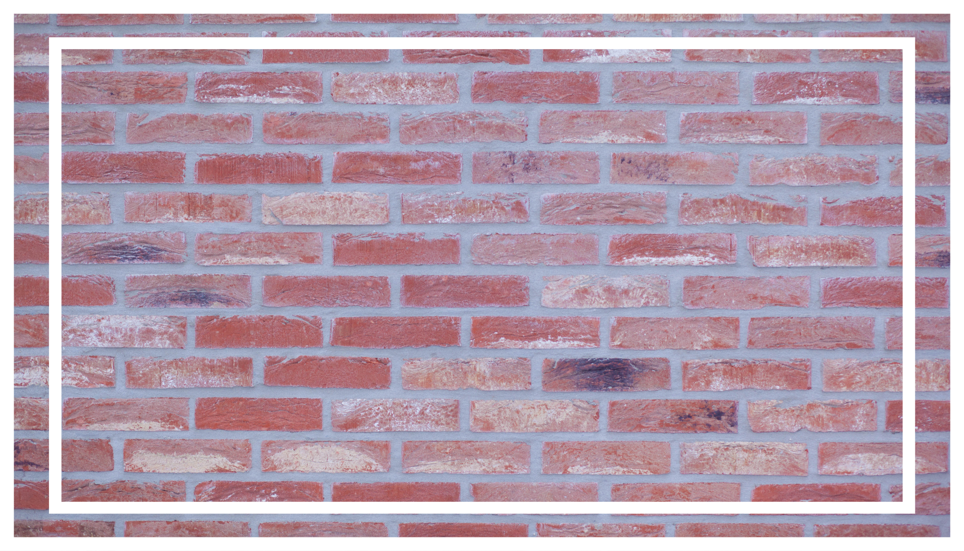 Tappeto vinile effetto pietra modello di mattoni - TenStickers