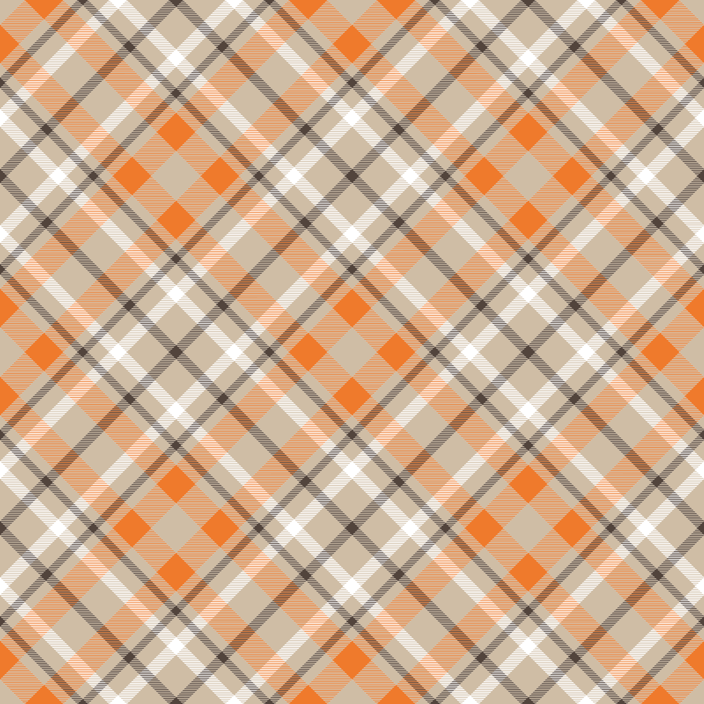 Tappeto vinile strisce stile motivo scozzese - TenStickers