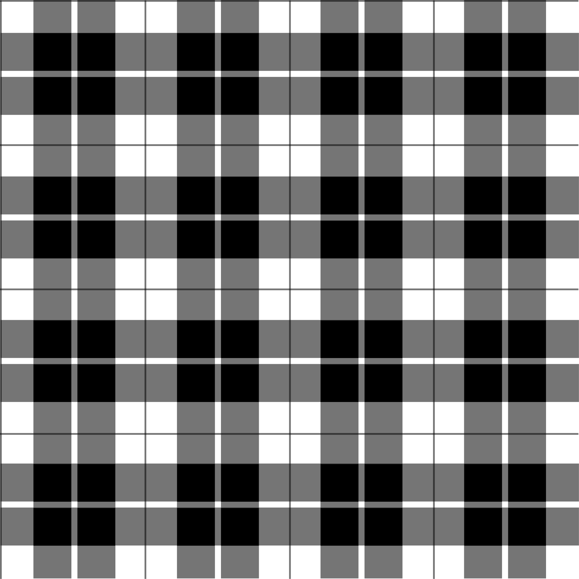 Tappeto vinile geometrico scacchi bianchi e neri - TenStickers