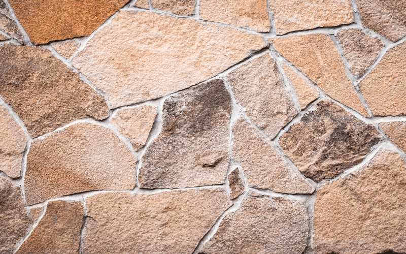 Tappeto vinile effetto pietra impatto realistico terroso - TenStickers