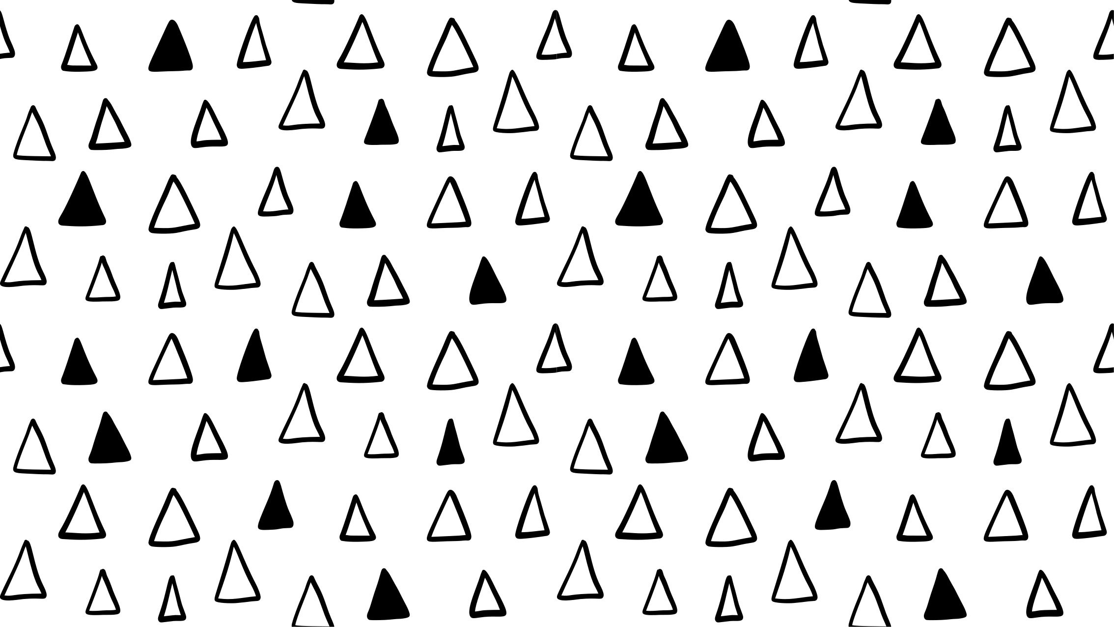 Tappetto vinile stelle motivi triangolari - TenStickers