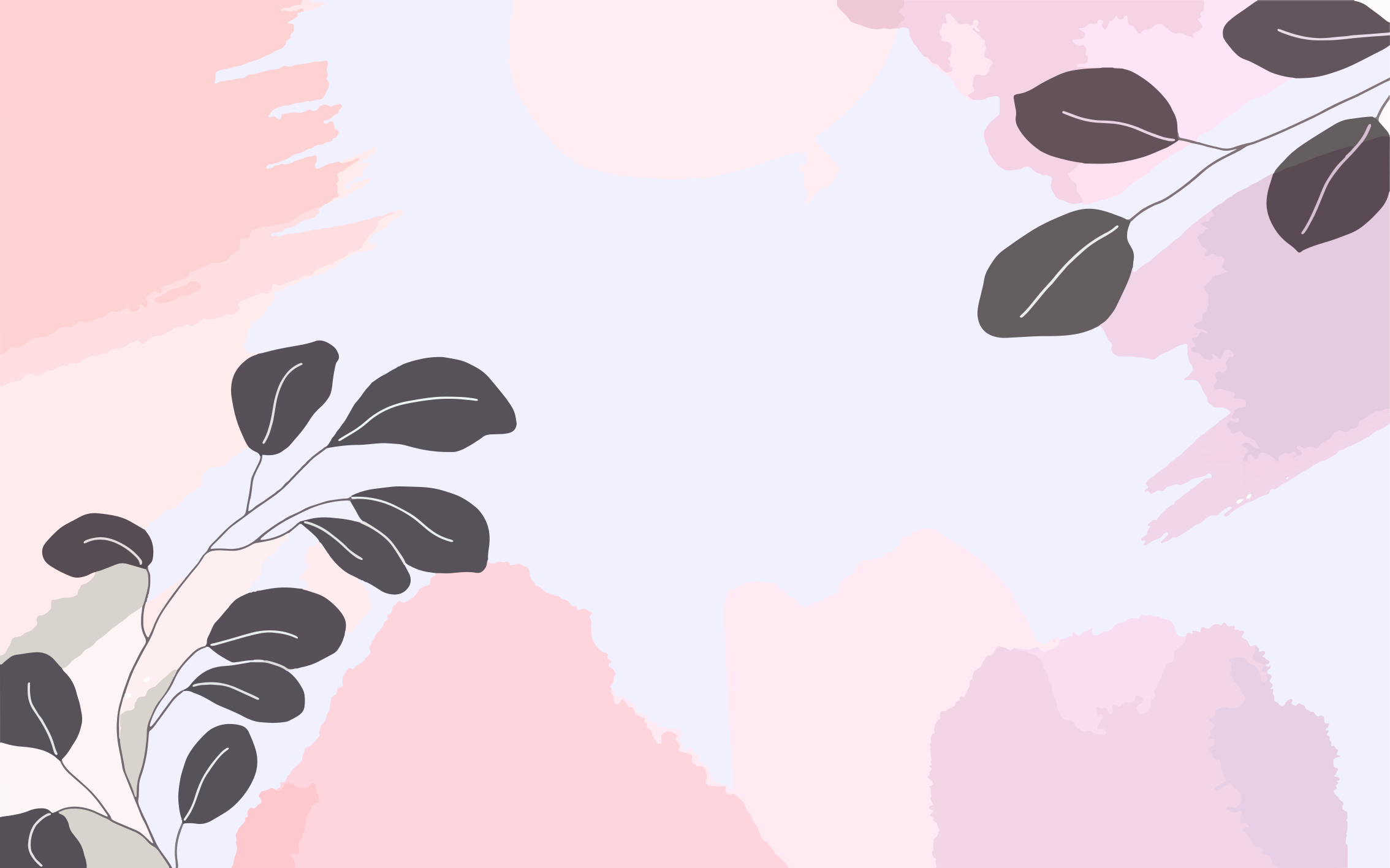 Tappeto vinile fiori elegante motivo a foglia - TenStickers