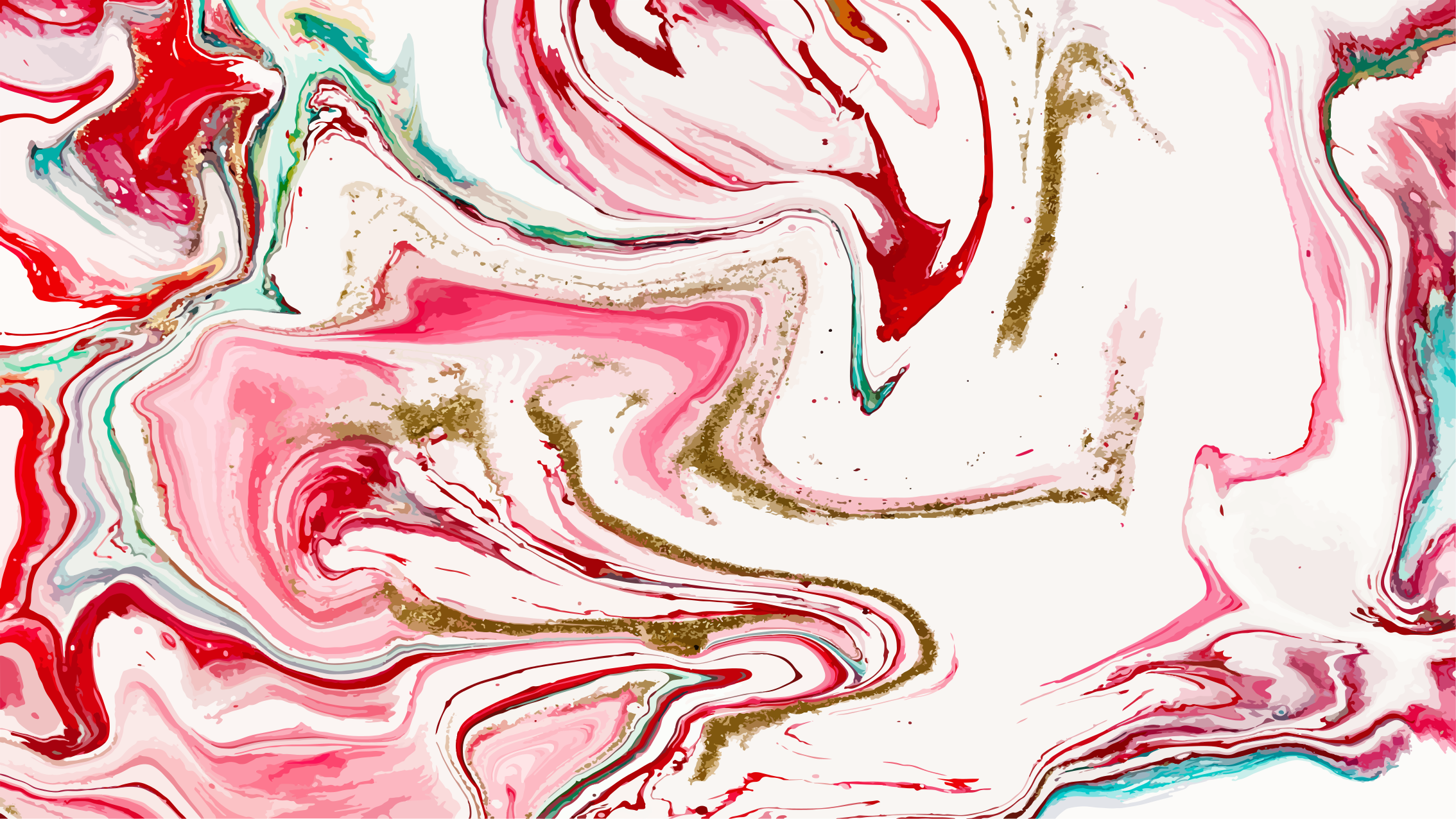 Tappeto vinile moderno eleganza rosa vorticosa - TenStickers