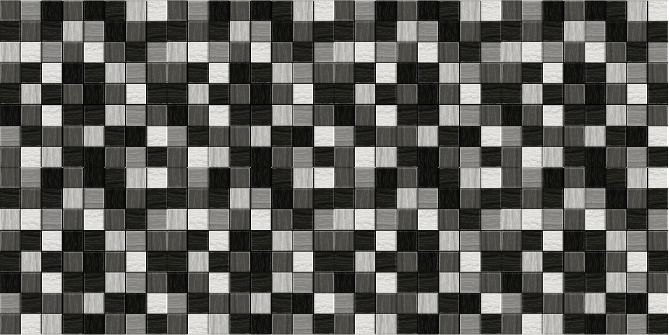 Tappeto in vinile con piastrelle idrauliche Mosaico in pietra e v - TenStickers