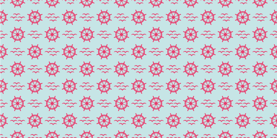 Tappeto vinile per bambini volanti nautici - TenStickers