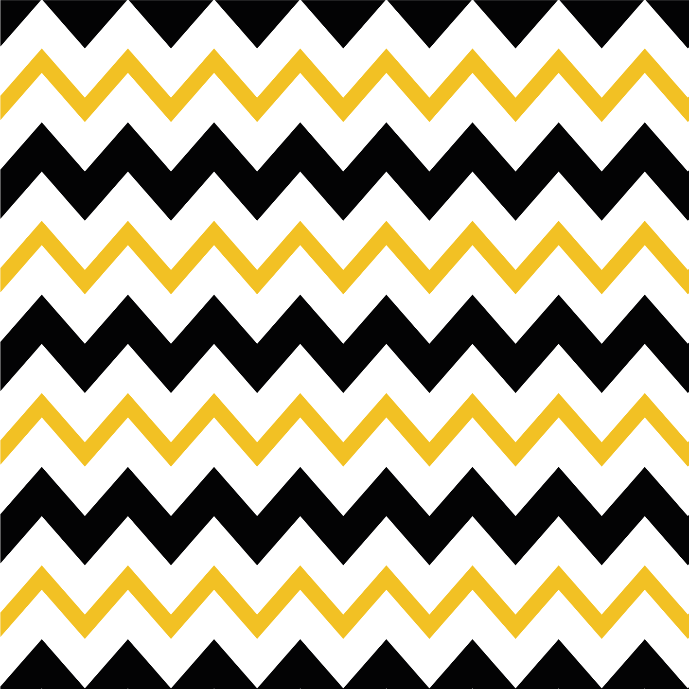 Tappeto vinile geometrico a zigzag chevron - TenStickers