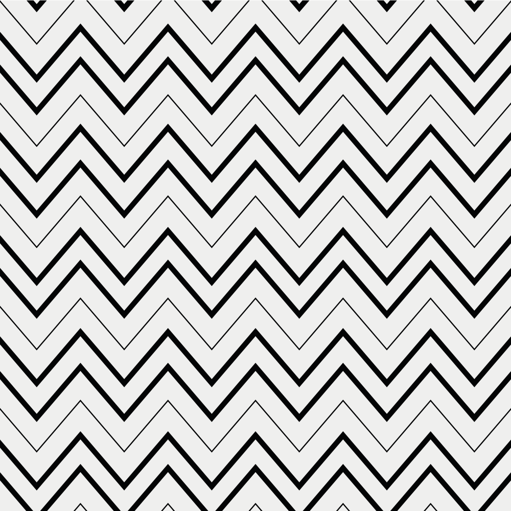 Tappeto vinile minimalista stile elemento chevron - TenStickers