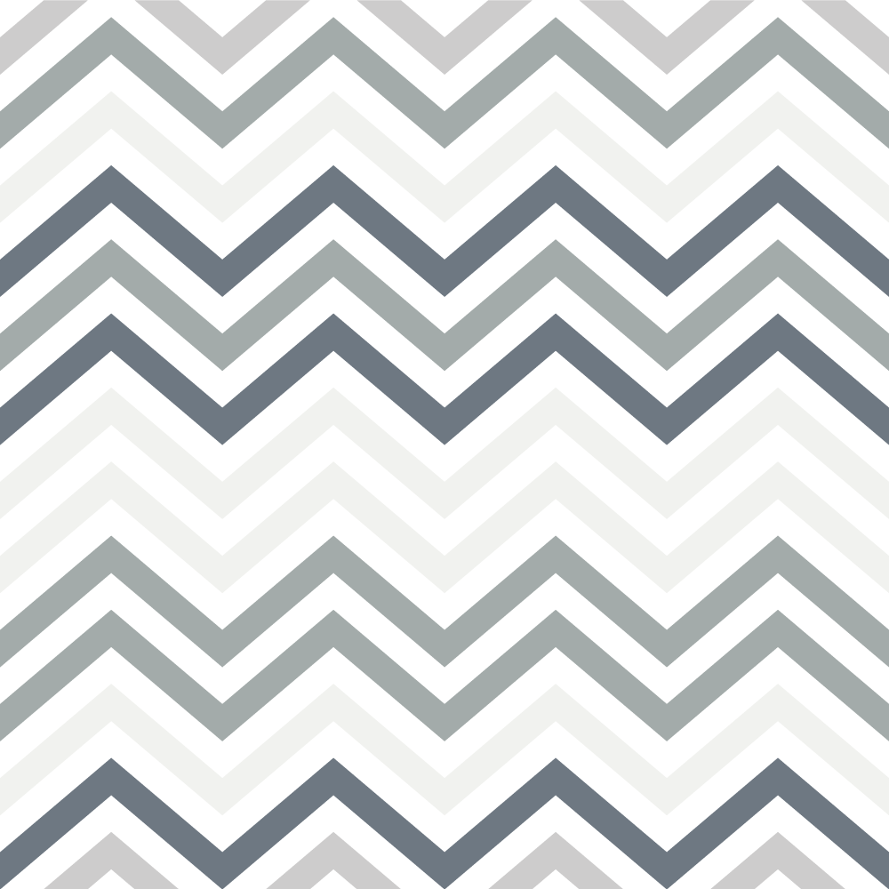 Tappeto vinile geometrico motivo chevron chic - TenStickers