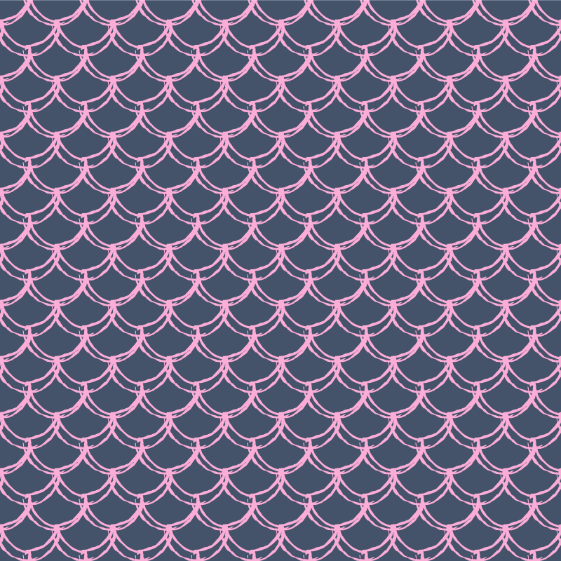 Tappeto vinile geometrico concetto di onda - TenStickers