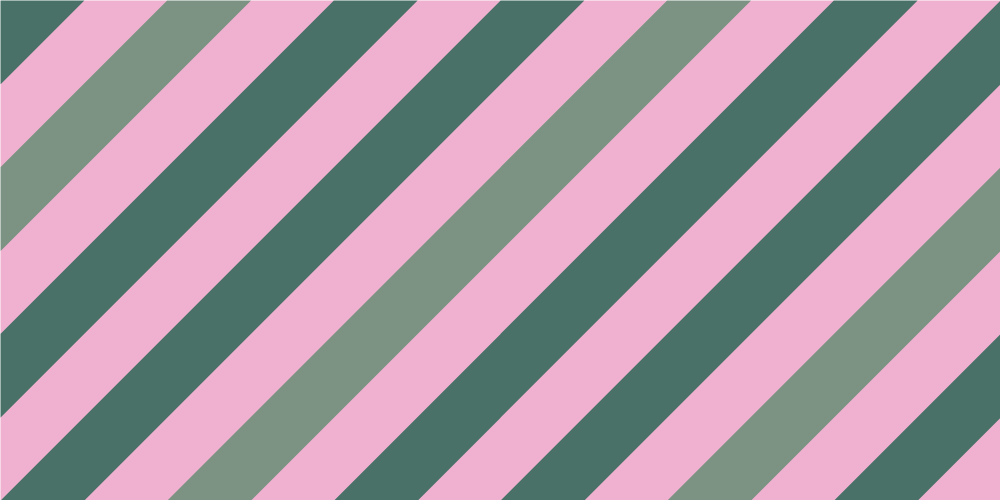 Zerbino pvc strisce rosa diagonali - TenStickers