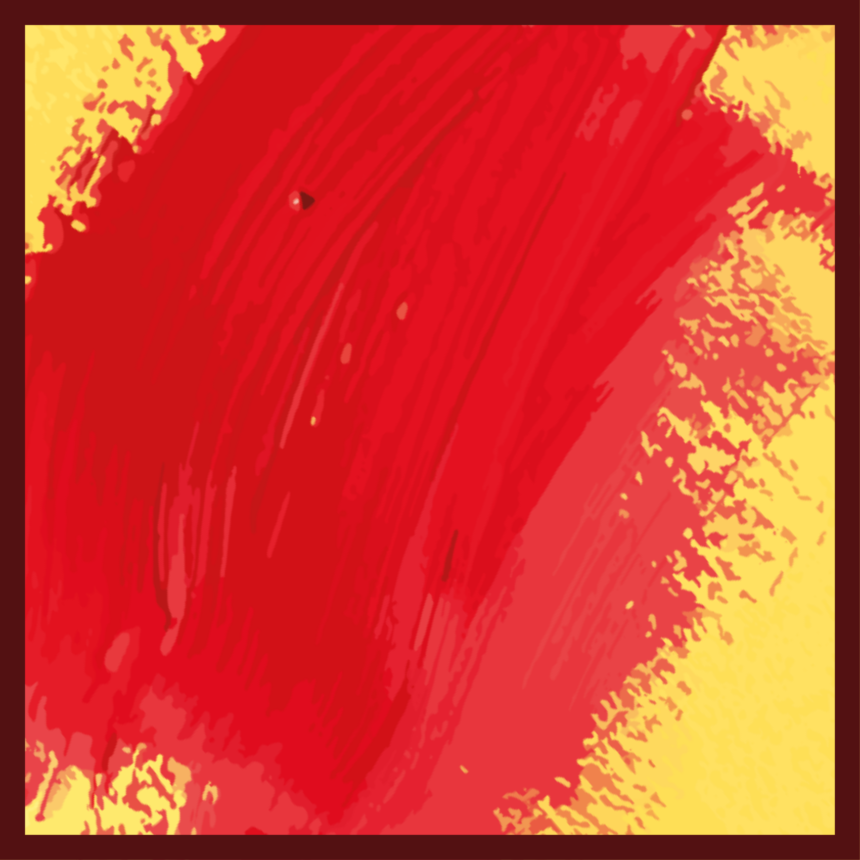 Tappeto vinile moderno spruzzi di colore vibranti - TenStickers