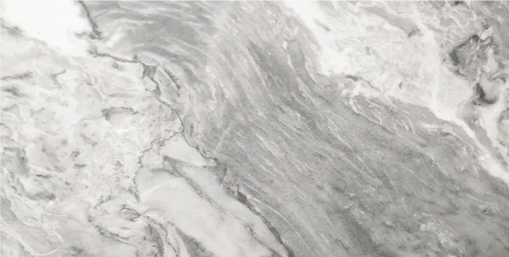 Tappeto vinile effetto marmo eleganti venature grigie - TenStickers