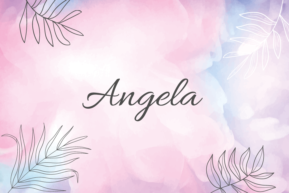 Tappeto vinile camera da letto nome personalizzato floreale - TenStickers