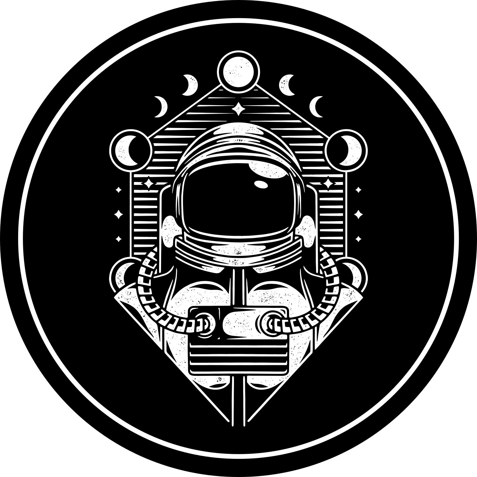 Tappeto vinile per ragazzi grafica astronauta - TenStickers