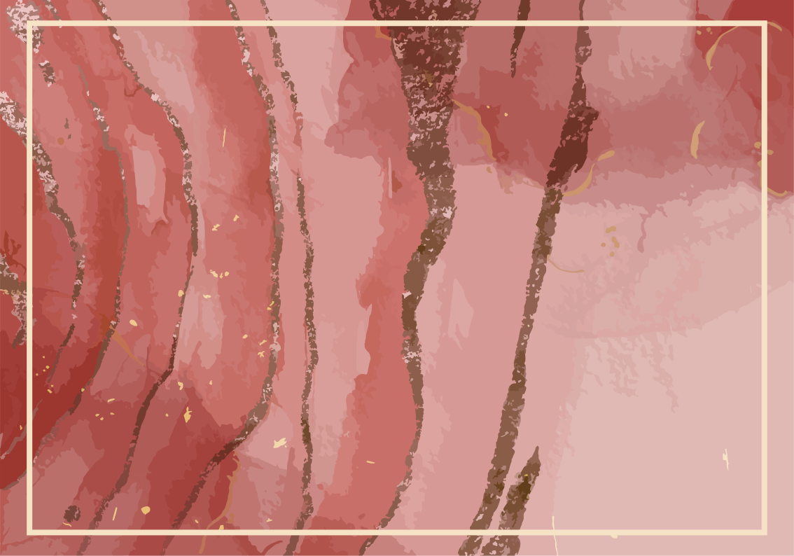 Tappeto vinile effetto marmo eleganti vortici rosa - TenStickers