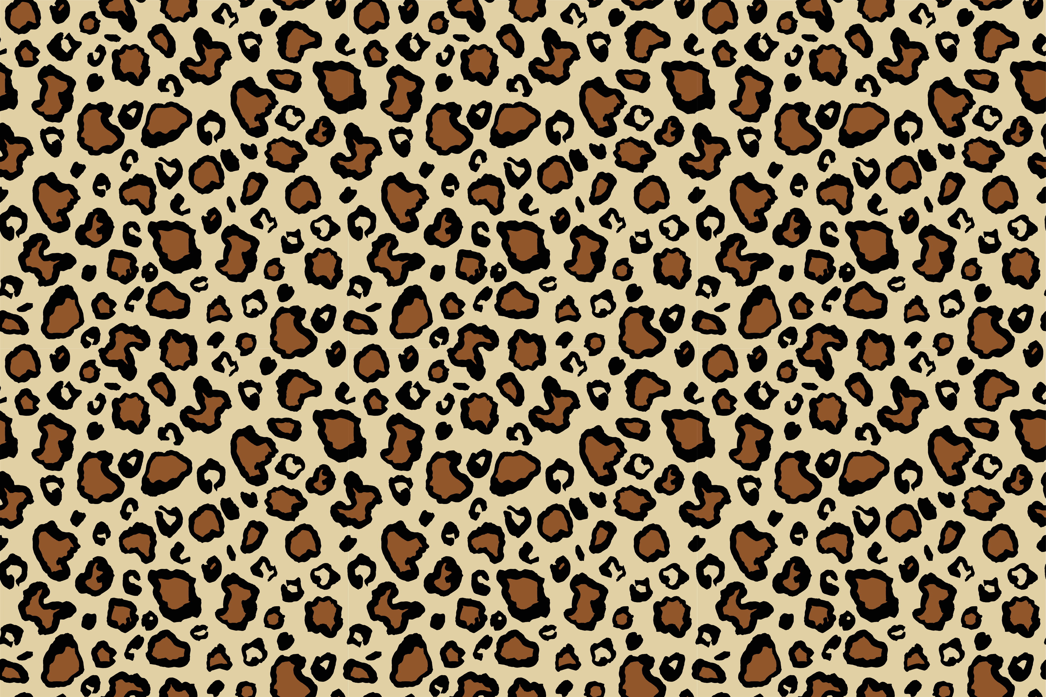 Tappeto vinile stampa animale motivo macchie leopardo - TenStickers
