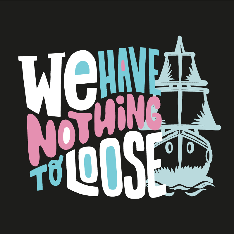 Tappeto vinile frase abbiamo allentato - TenStickers