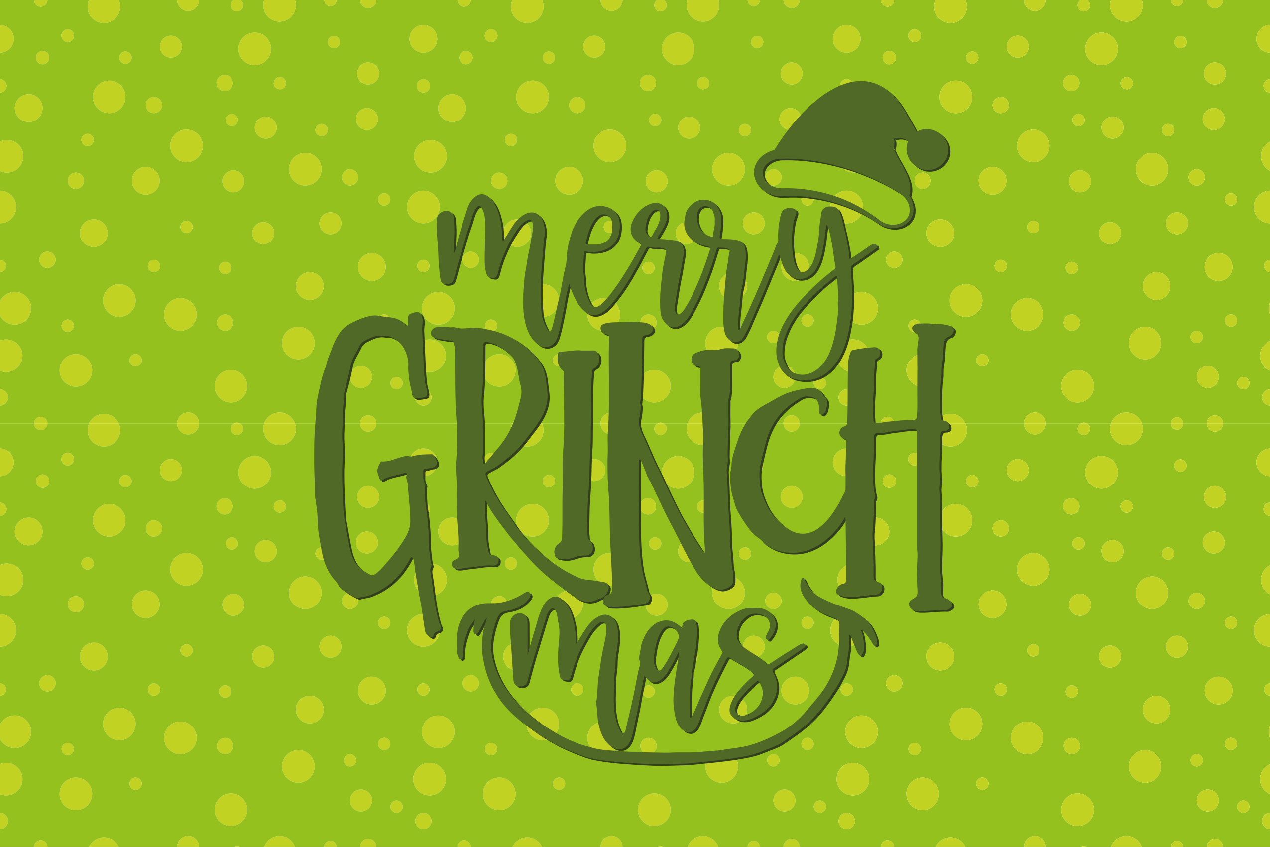 Tappeto Vinile Natale allegria del grinch - TenStickers