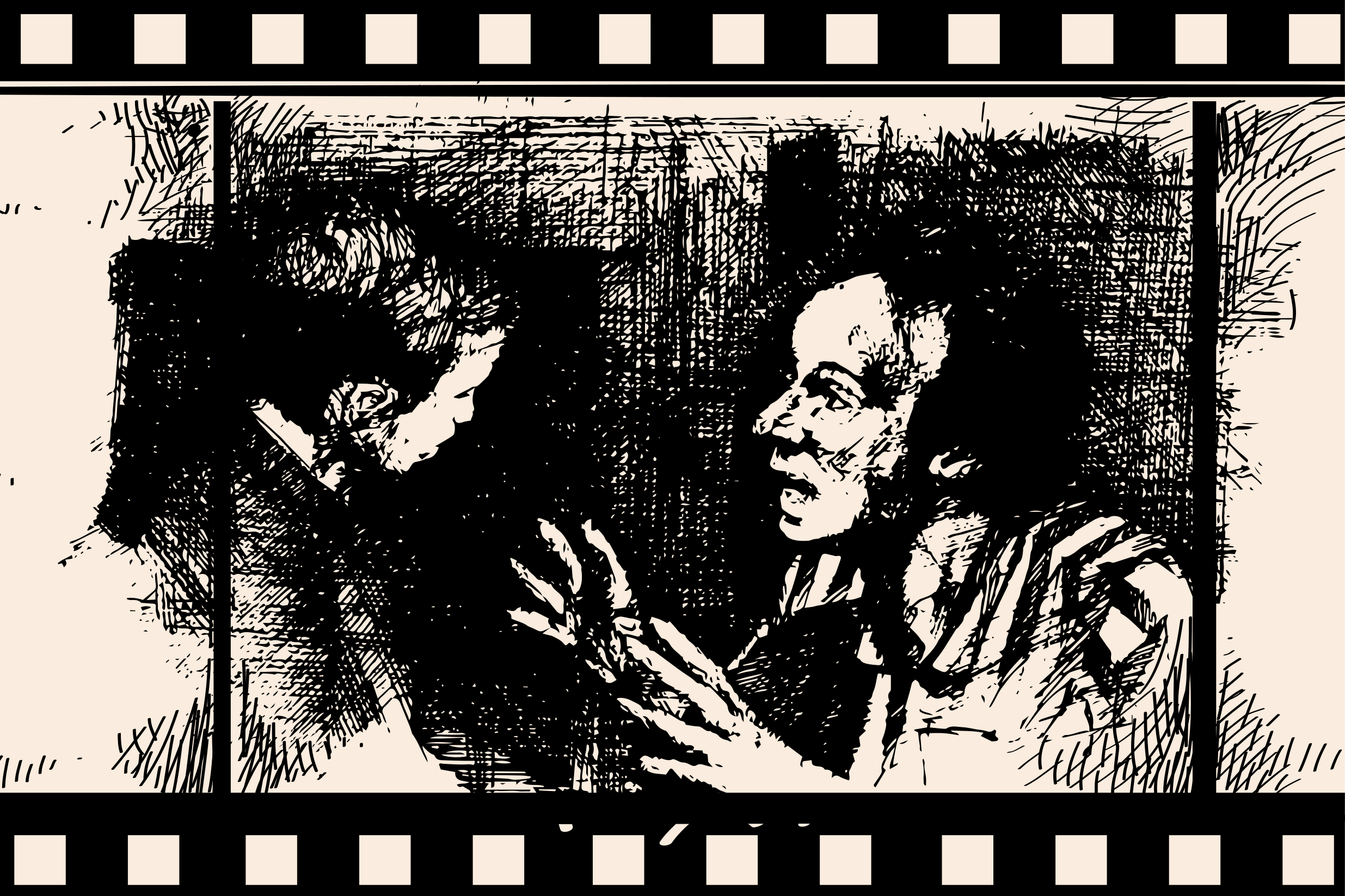 Tappeto vinile per eventi arte della scena del film - TenStickers