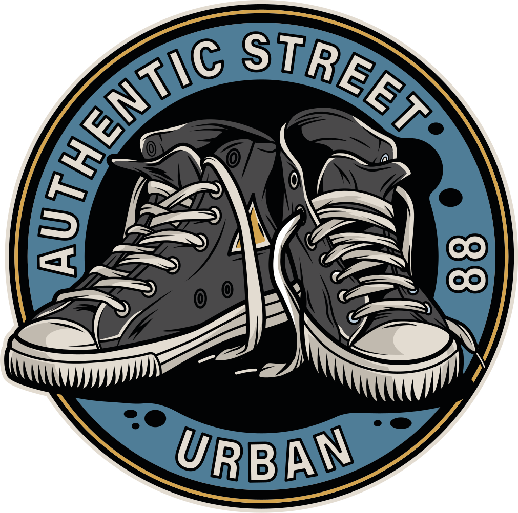 Tappeto vinile per ragazzi sneakers stile urbano - TenStickers