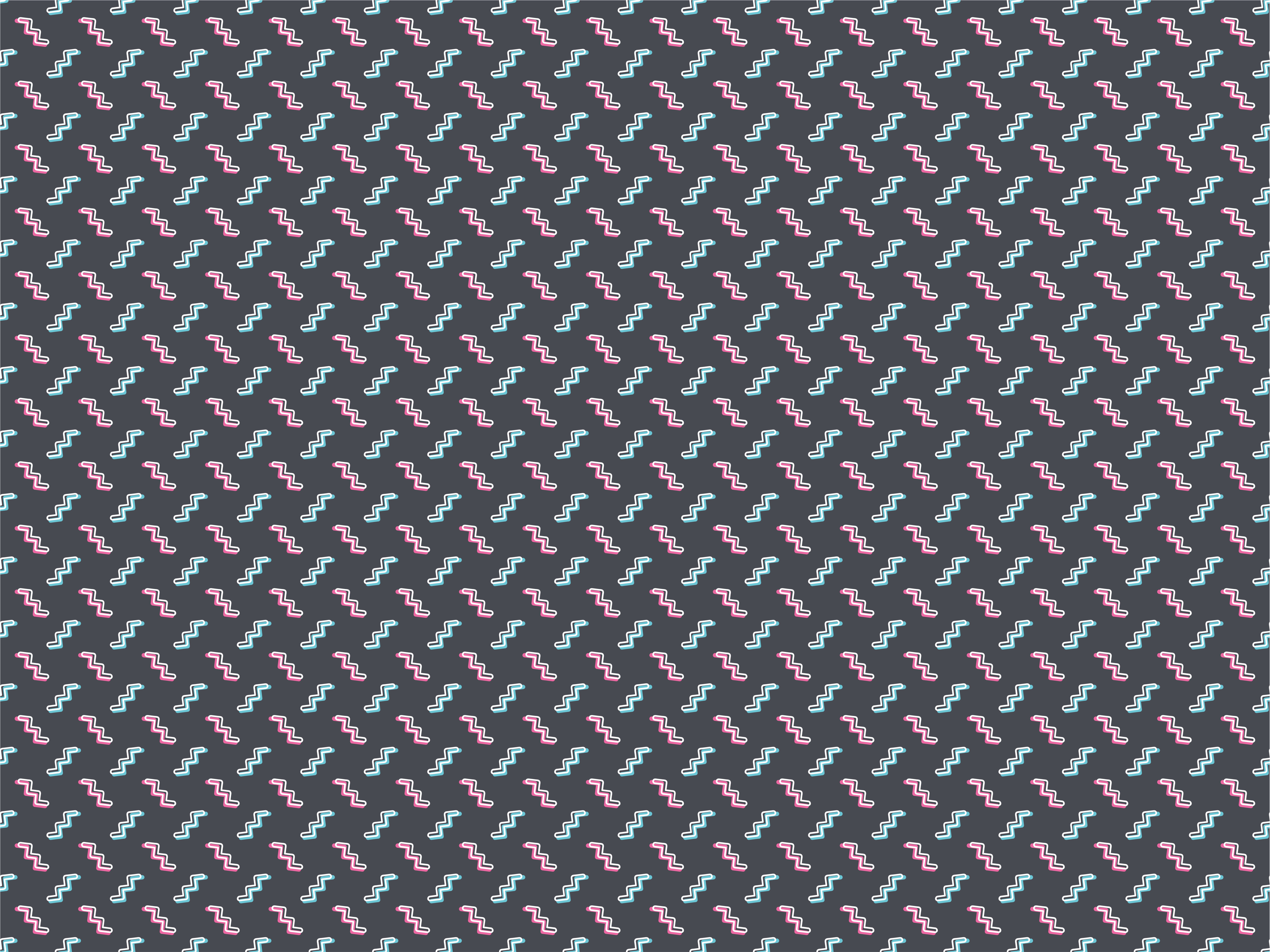 Tappeto vinile per bambini forme ondulate colorate - TenStickers