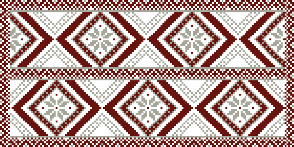 Tappeto vinile mosaico intricati motivi geometrici - TenStickers