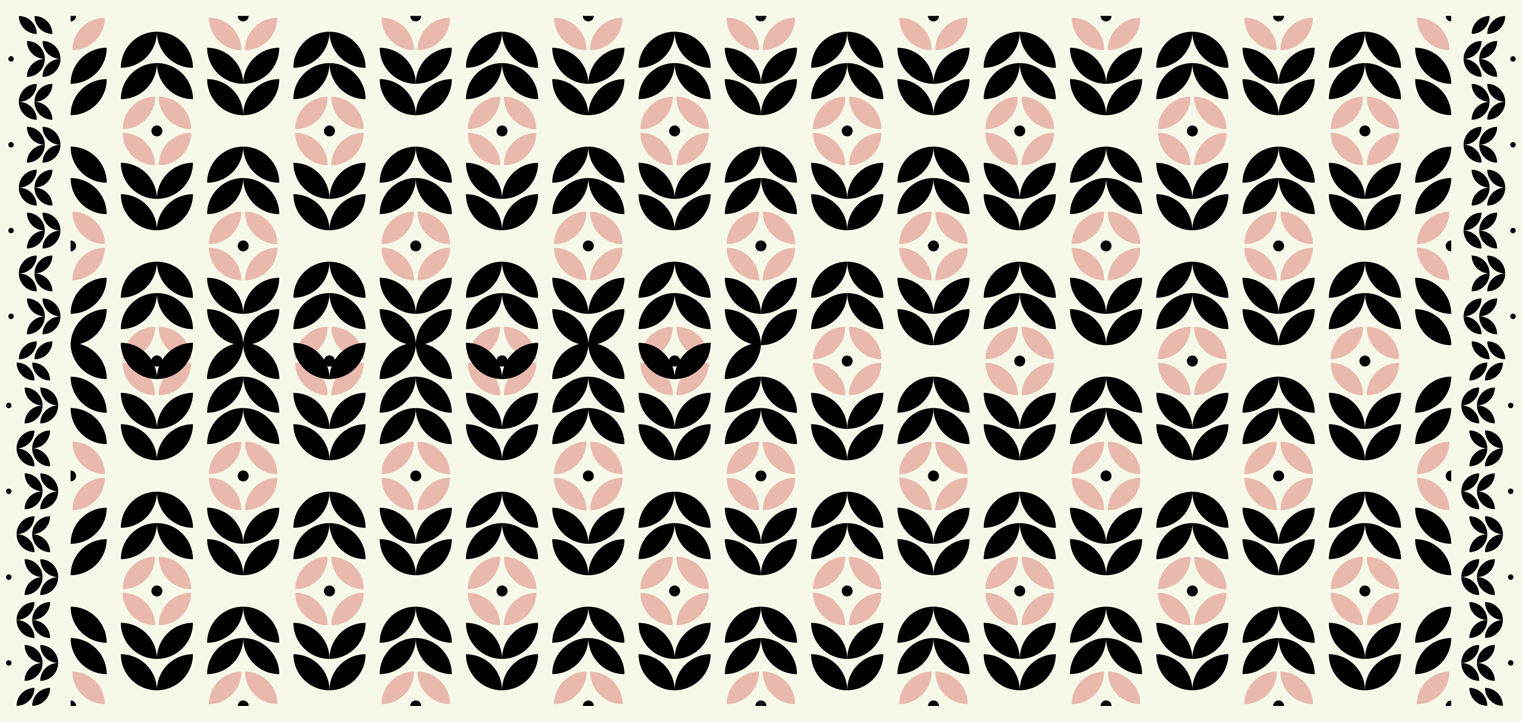 Tappeto vinile moderno motivo geometrico floreale - TenStickers