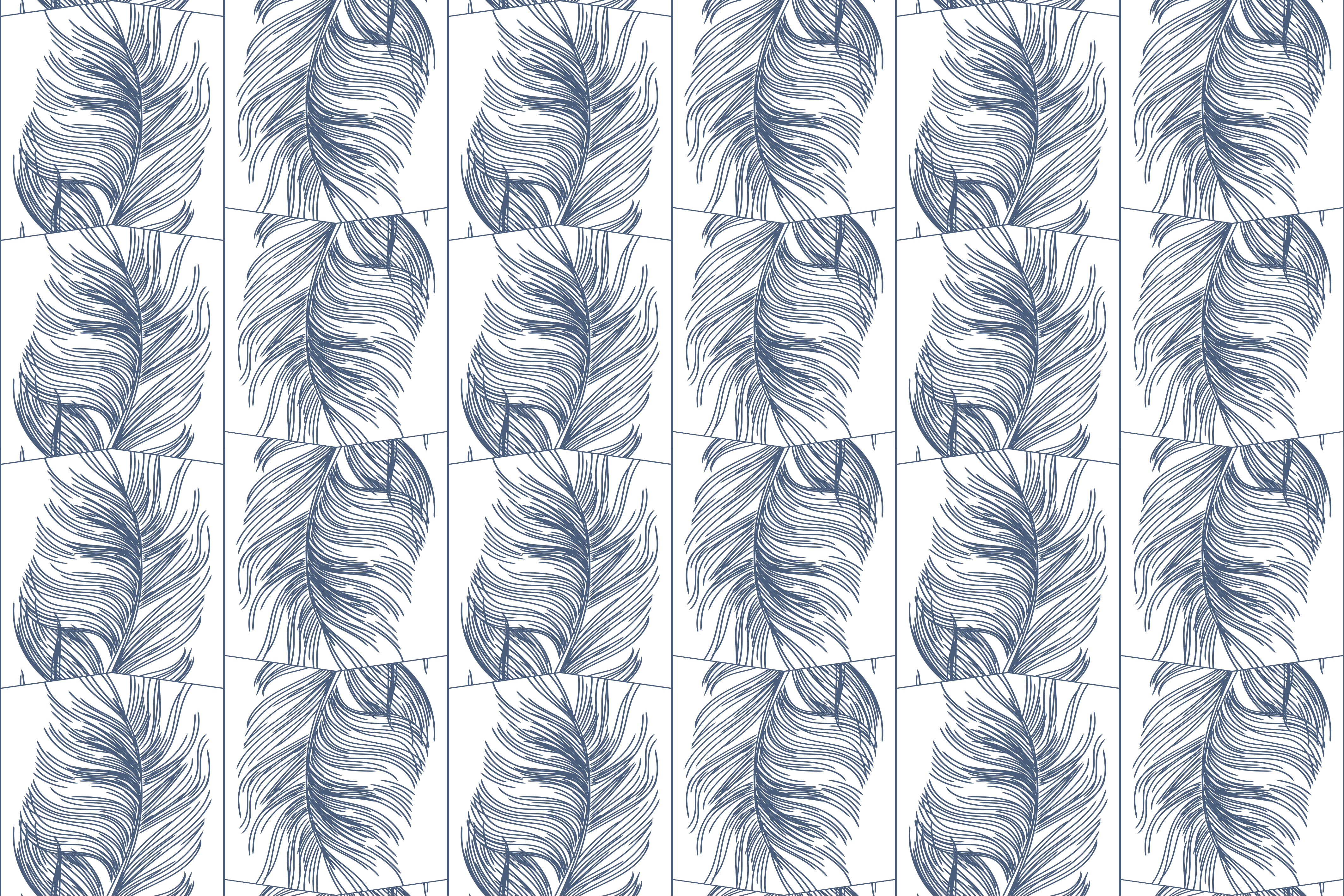 Tappeto vinile natura foglie graziose - TenStickers