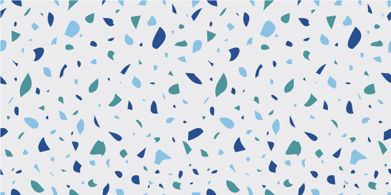 Tappeto vinile effetto marmo modello colorato - TenStickers