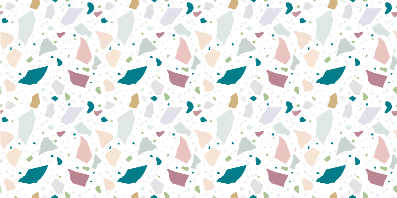 Tappeto vinile geometrico figure concettuali - TenStickers