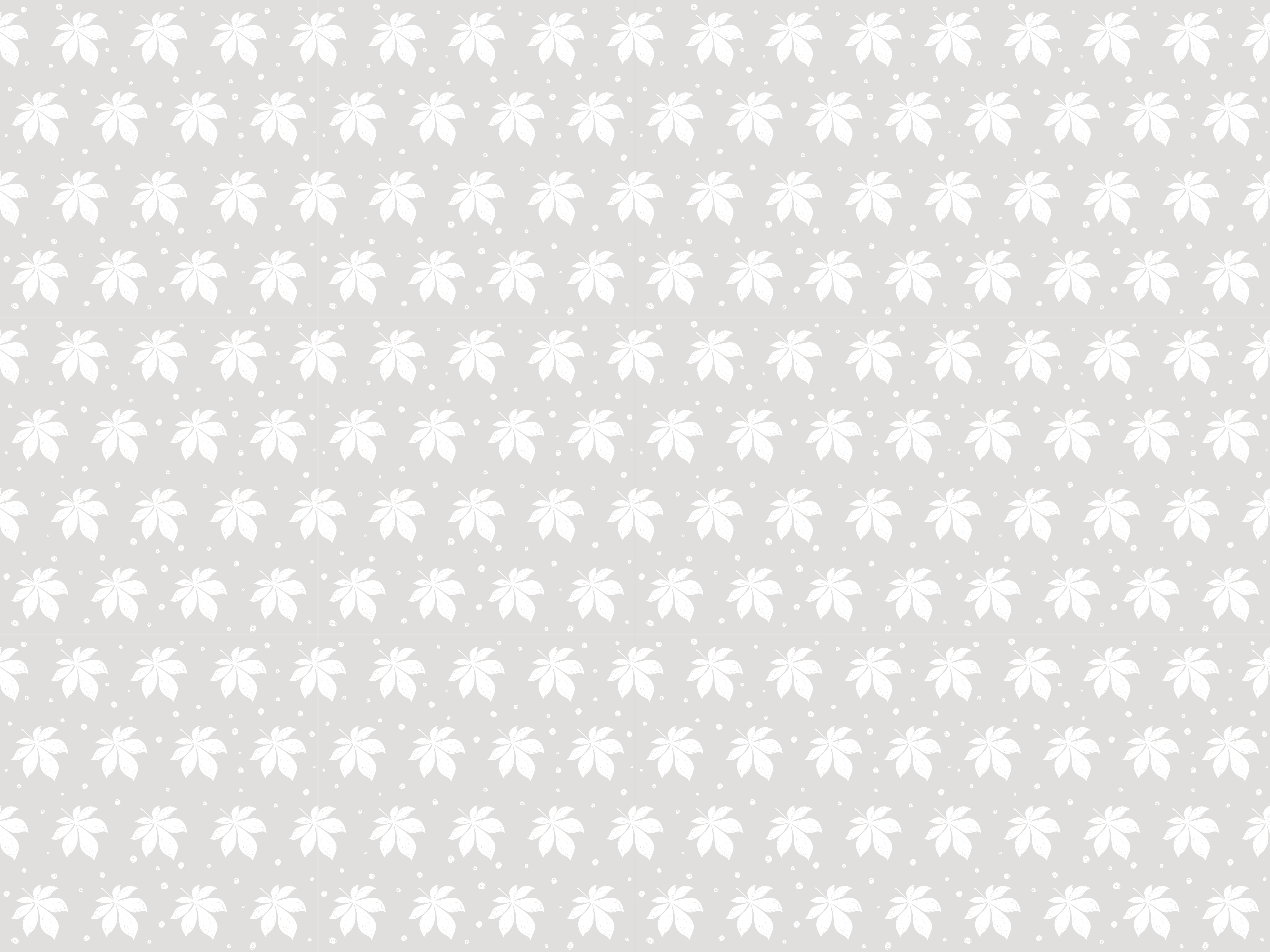 Tappeto vinile fiori delicato elemento botanico - TenStickers