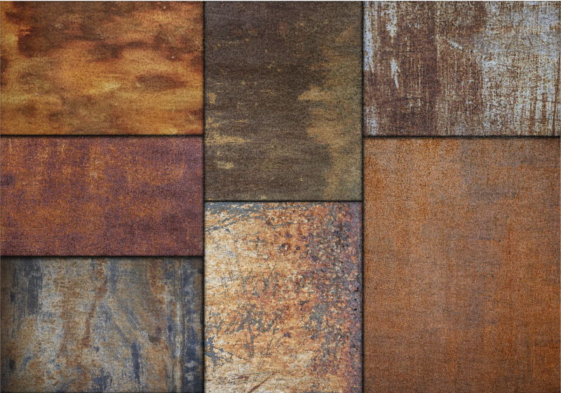 Tappeto vinile effetto pietra eleganza rustica in pietra - TenStickers