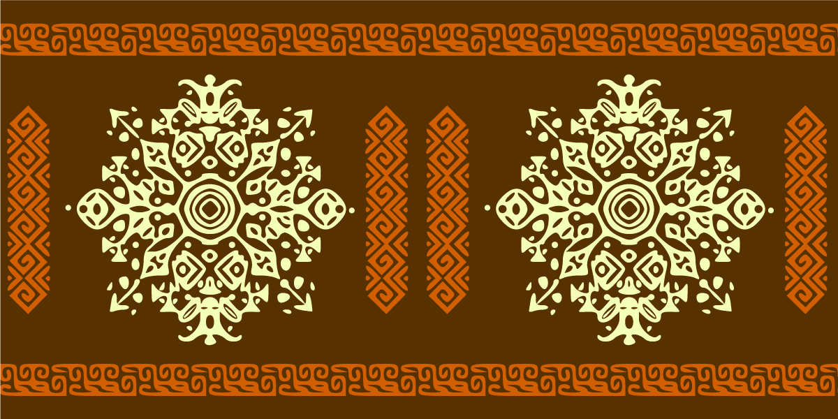 Tappeto vinile Mandala insieme di motivi mandala - TenStickers