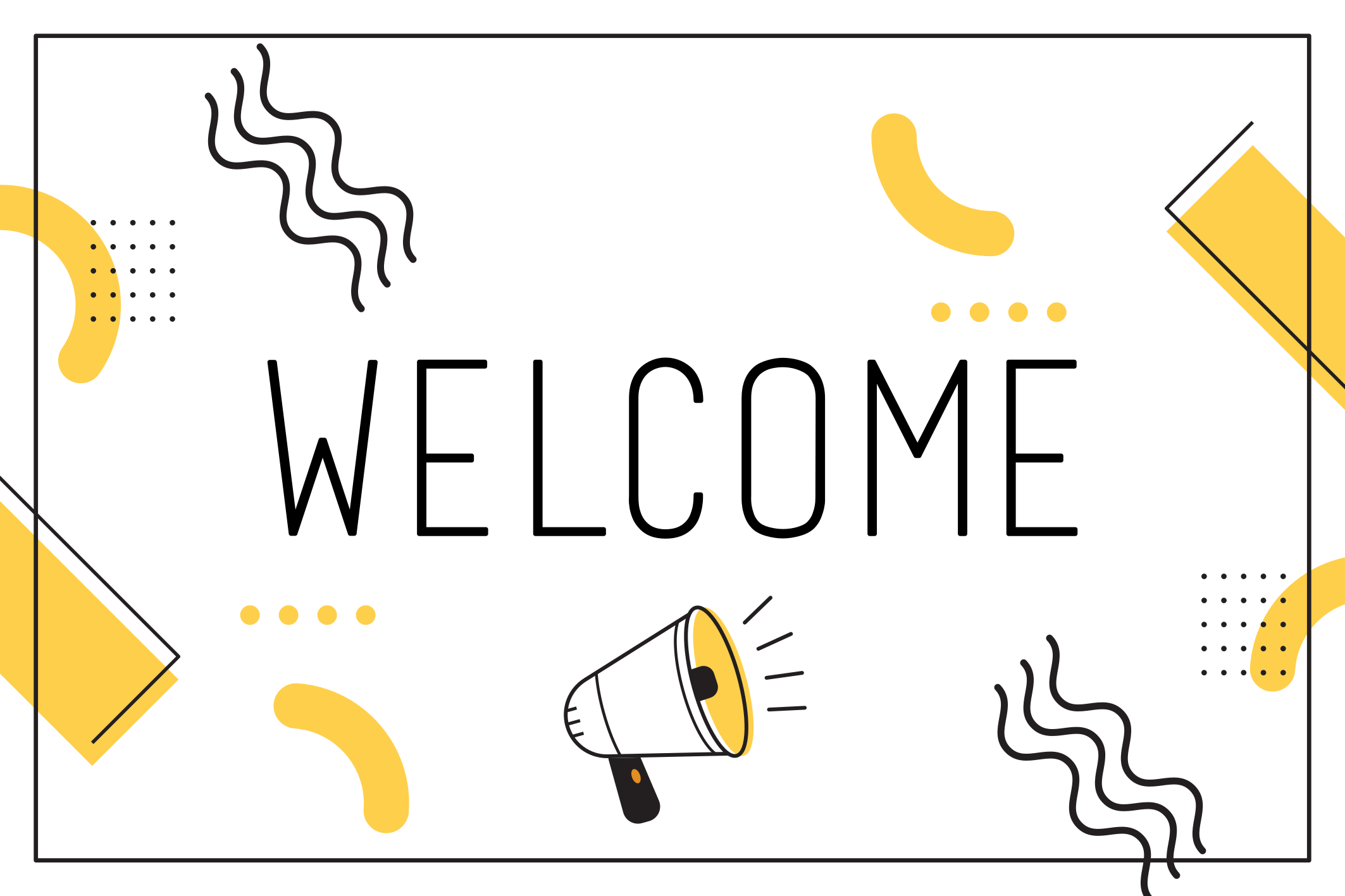 Tappeto vinile frase messaggio di saluto - TenStickers