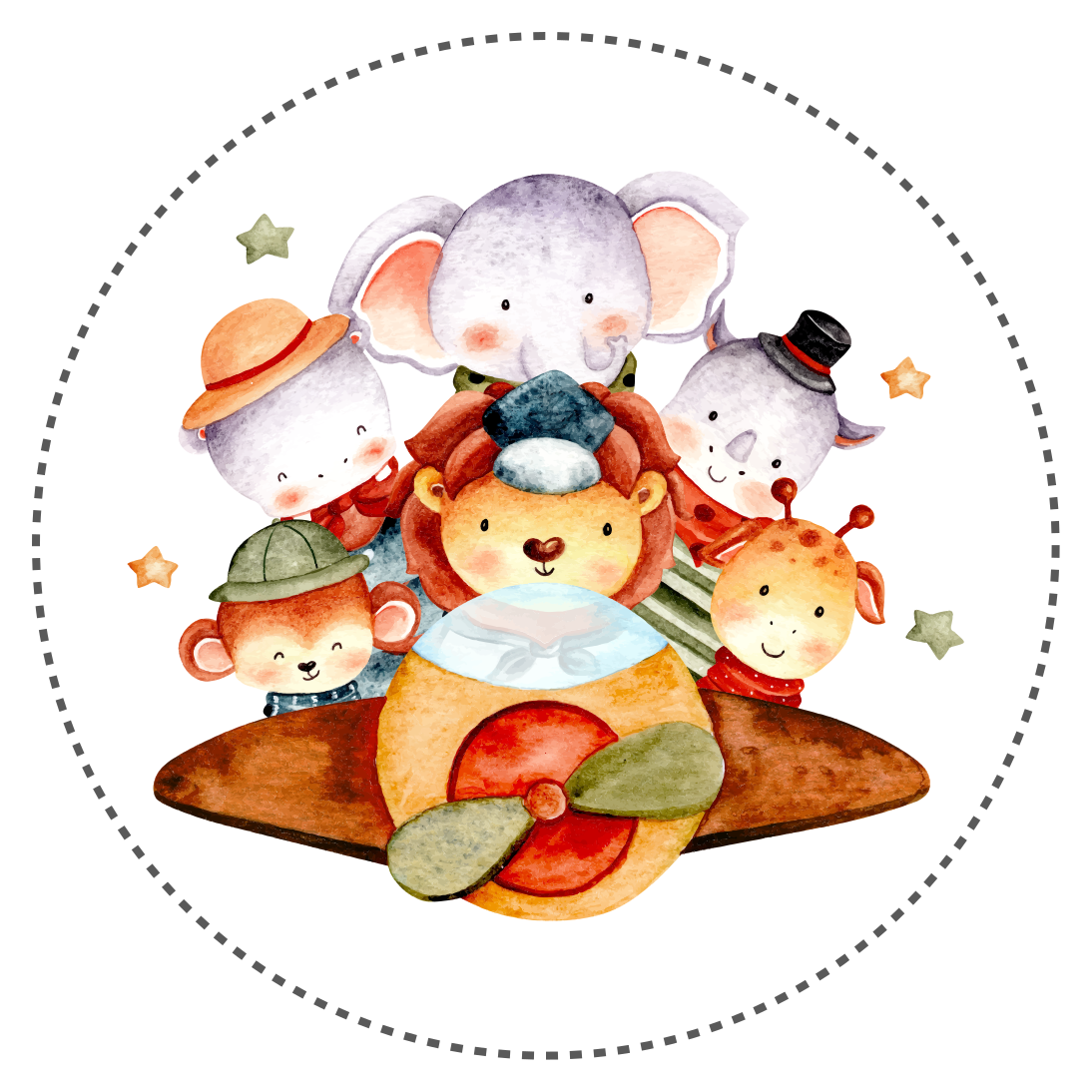 Tappeto vinile per bambini compagni dei bambini - TenStickers