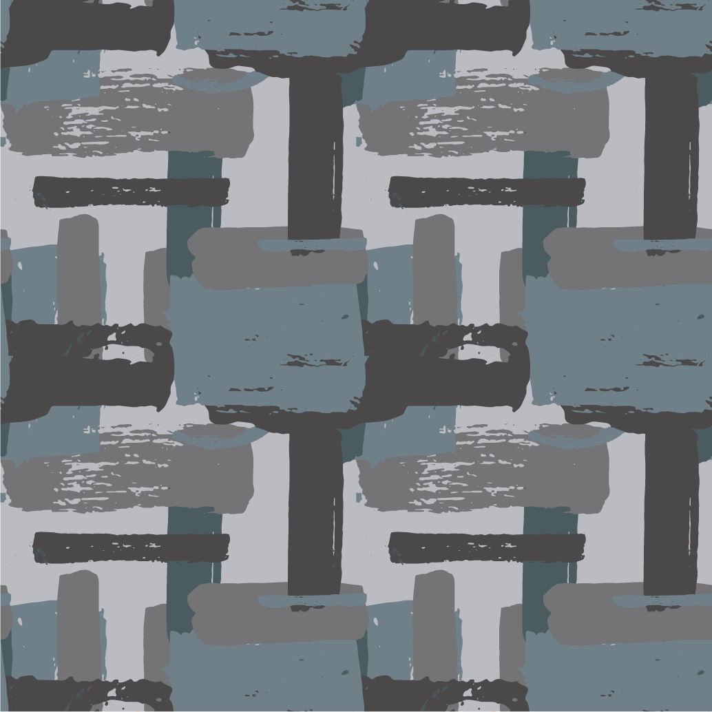 Tappeto vinile mosaico mosaico astratto - TenStickers