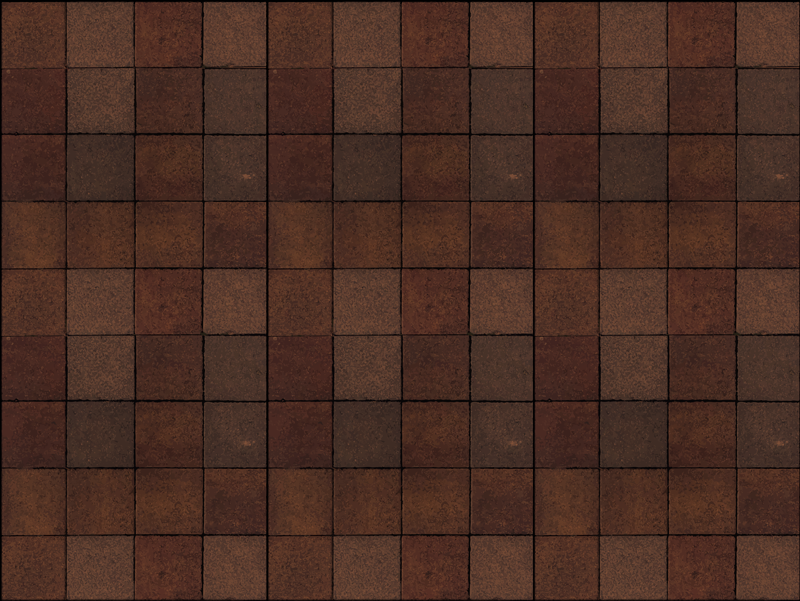 Tappeto vinile piastrelle superficie piastrellata terrosa - TenStickers