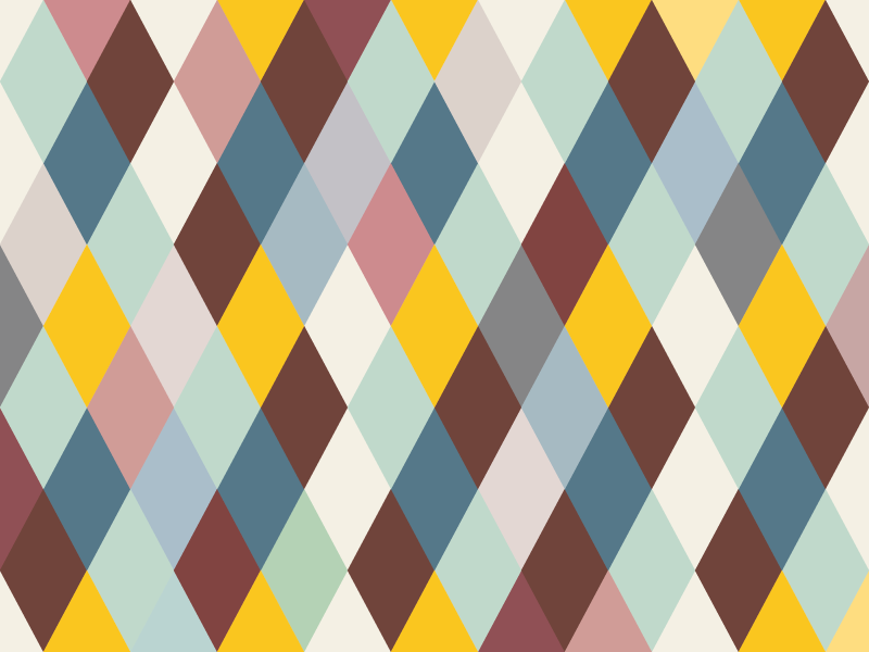 Tappeto vinile geometrico - TenStickers