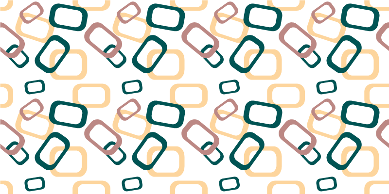 Tappeto in vinile con rettangoli - TenStickers