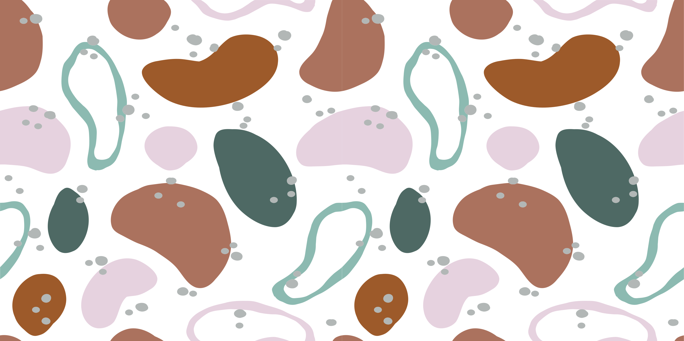 Tappeto in vinile con forme geometriche - TenStickers