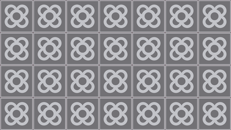 Tappeto in vinile mosaico pavimento Barcellona - TenStickers