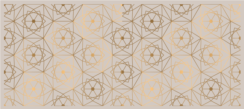 Tappeto in vinile geometrico modello astratto di linee - TenStickers