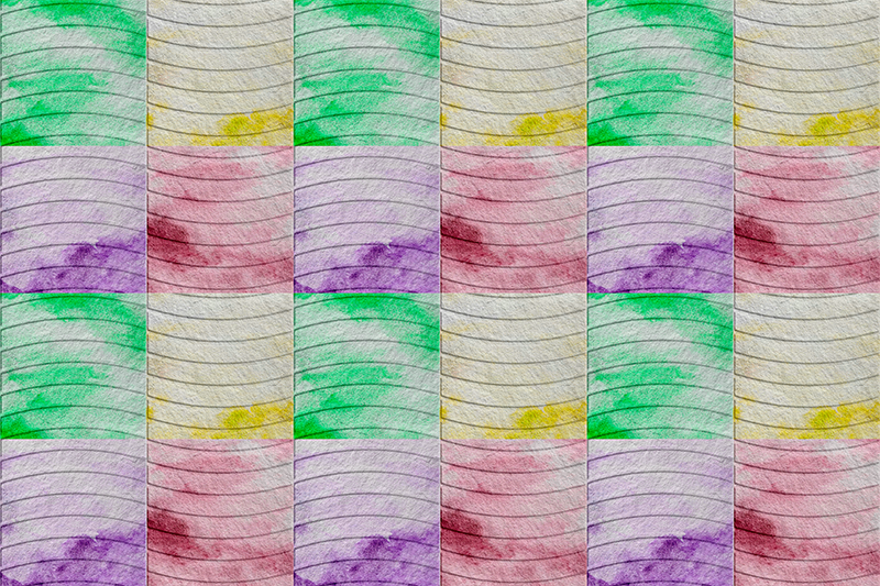 Tappeto in vinile salone piastrelle di Ramblas - TenStickers