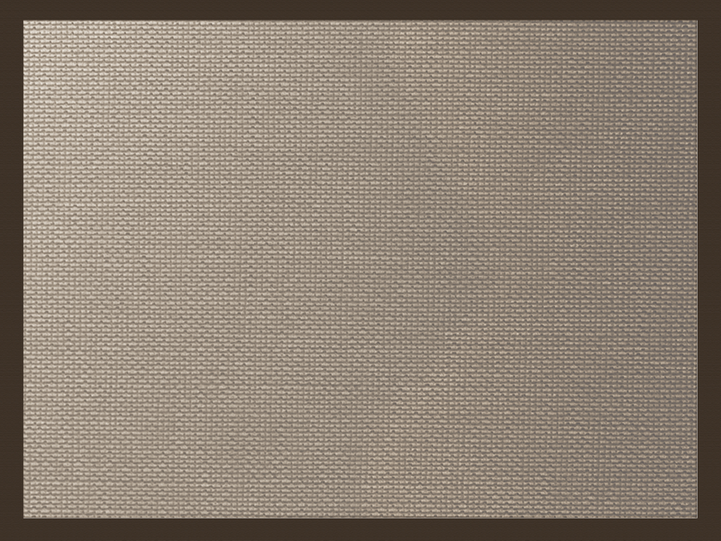 Tappeto vinile beige contorno di colore più scuro - TenStickers