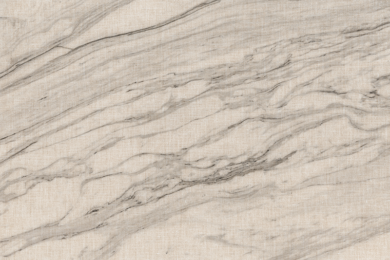 Tappeto vinile effetto marmo tonalità avorio con dettagli neri - TenStickers