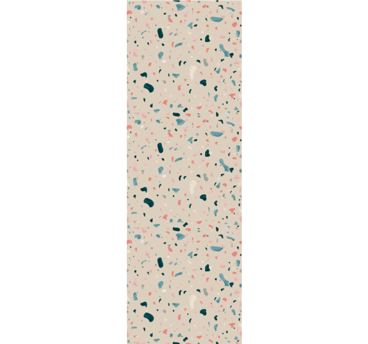 Carta da parati texture motivo terrazzo beige - TenStickers