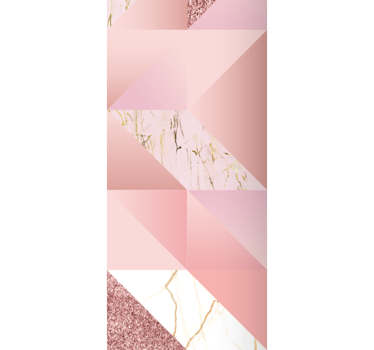 Carta da parati effetto marmo texture rosa opaco - TenStickers