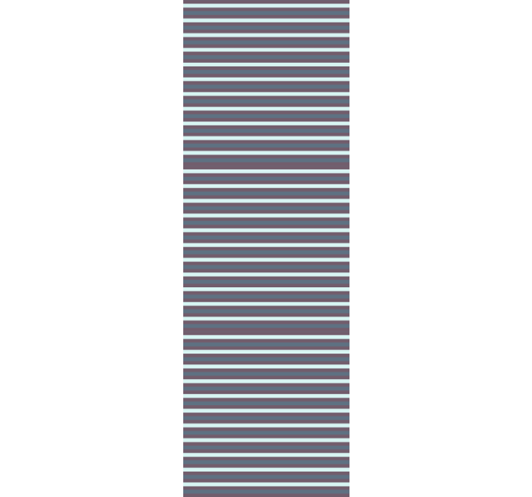 Carta da parati a righe elegante design grigio e bianco - TenStickers