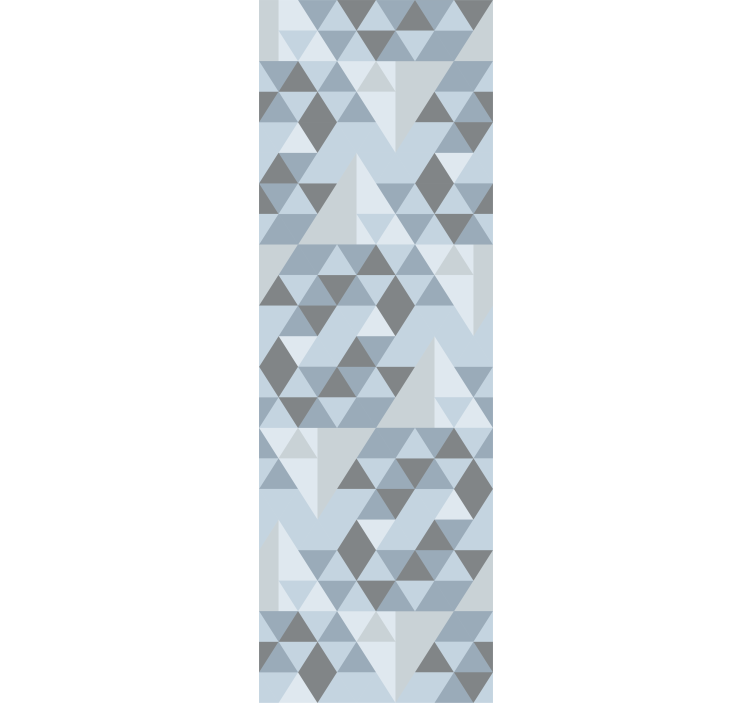 Carta da parati triangoli gradiente geometrico - TenStickers